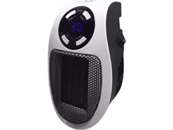Calefactor Eléctrico De Pared Heatzo, 500 W, Cerámica Inteligente, Económico, Pequeño, Silencioso.