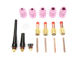 Accesorios Consumibles Para Antorcha Tig, Kit De 17 Piezas Para Soldadura Tig, Series Wp 17, 18 Y 26.