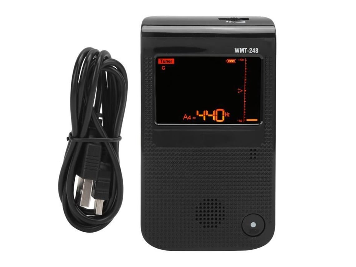 Afinador de metrónomo de violín Afinador de metrónomo eléctrico recargable universal preciso para guitarra de piano de violín