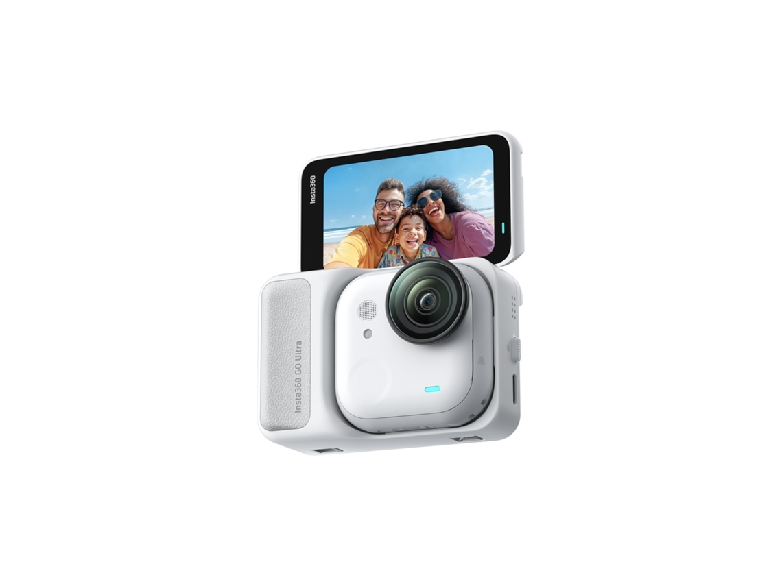 Action Cam INSTA360 Go Ultra Artic Blanco (4K - 50MP - Wi-Fi y Bluetooth)