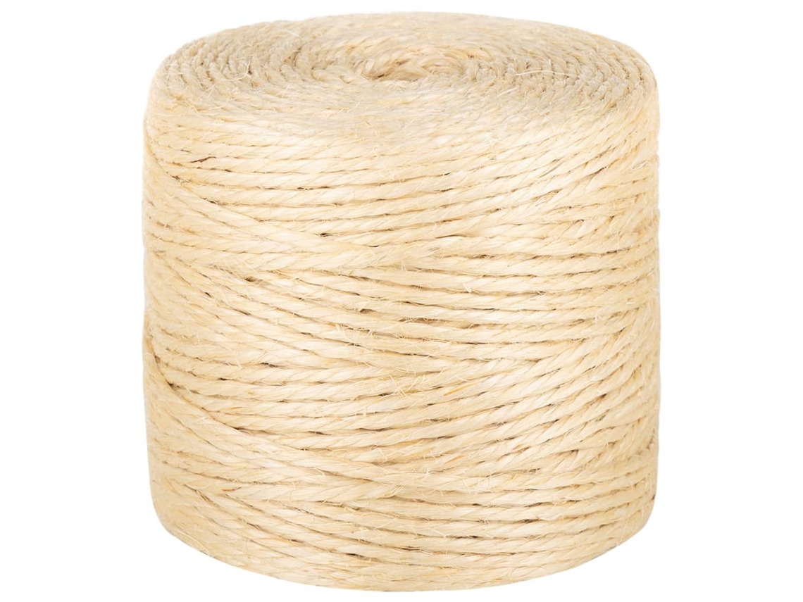 Cuerda 100% Sisal 4 Mm 100 M