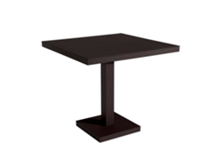 RESOL BARCINO Mesa Cuadrada Interior Exterior 90x90 Negro