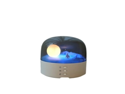 Luz Nocturna Bluetooth Yizhood Luna Ambiente Música Blanco