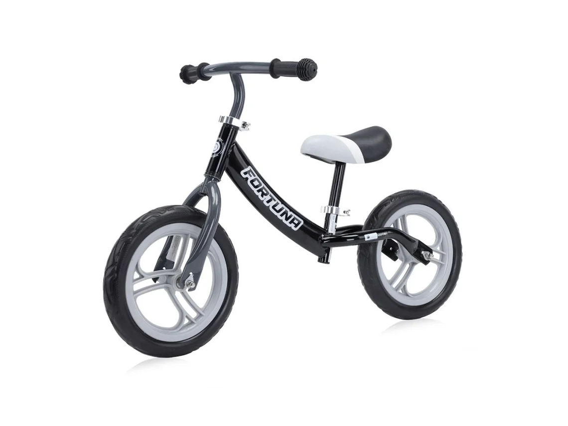Bicicleta de equilibrio Lorelli Fortuna, gris/negro