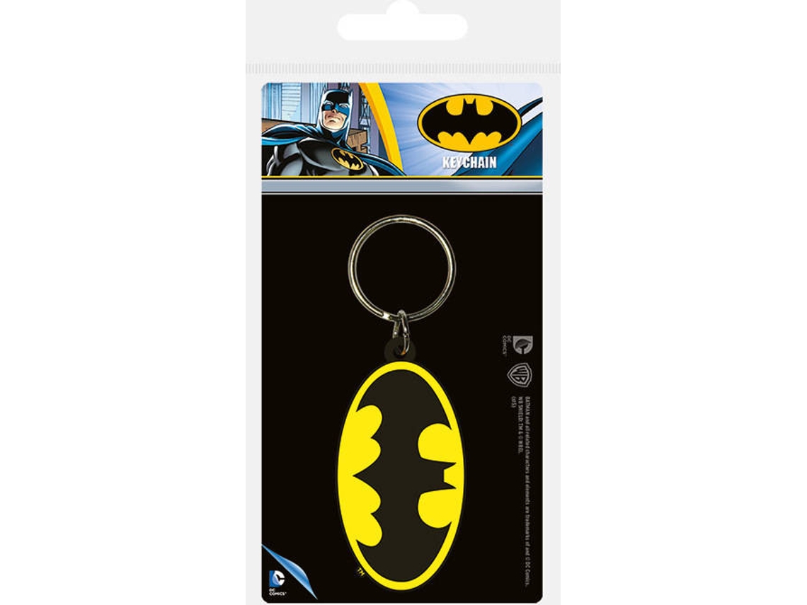Llavero SHERWOOD DC Comics Batman Logo em Borracha