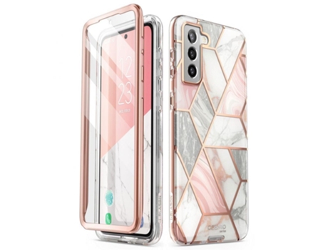 Funda SUPCASE Cosmo Galaxy S21 Fe Mármol