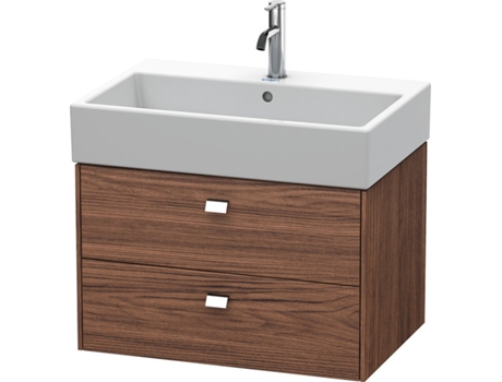 Mueble DURAVIT Brioso empotrado de pared 68,4 x 45,9 cm 2 cajones incl. hueco para sifón y delantal para lavabo Vero Air 235070