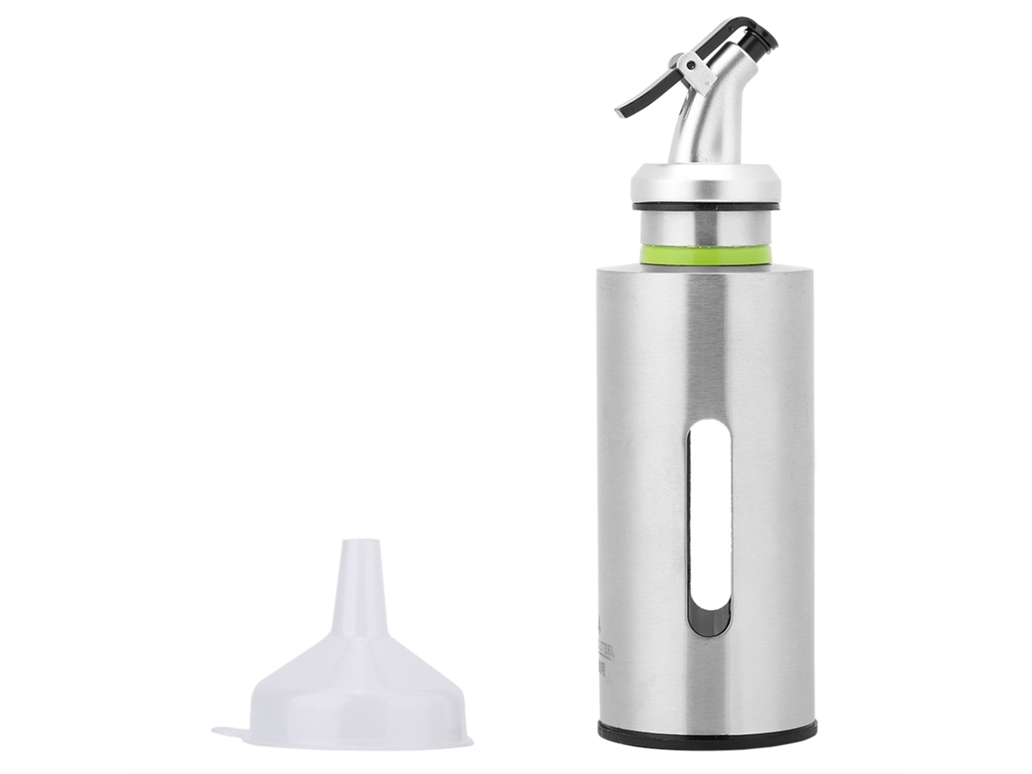 Botella de acero inoxidable de 150 ml, antigoteo, para salsas KOFIHETY