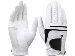 Guantes De Golf Cuero Para Hombre, Transpirables Y Antideslizantes, Entrenamiento Swing (mano Izquierda, 23)