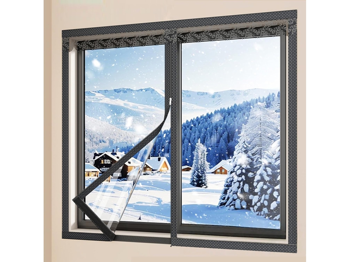 Lámina Transparente De Aislamiento Térmico Para Ventanas, Lámina Ventanas Resistente A La Intemperie, Alta ...
