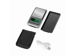 Balanza Digital Portátil Para Joyería De Oro Dh-938c - Mini - Precisión De 500 G/0,1 G - 7 Unidades - Conteo - Tara - Apagado Automático