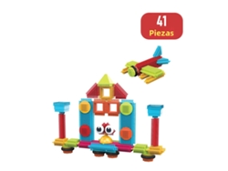 (41 piezas) Juguete educativo infantil de bloques de construcción: interacción entre padres e hijos.