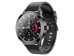Reloj inteligente Yizhood AMOLED con monitorización de salud y llamadas para uso diario (negro)