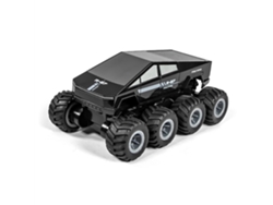 Black One Batteryjjrc Q218 Rtr 1/18 2.4g 8 Ruedas Impermeable Anfibio 360 Cyber Pickup Todoterreno Acrobático Agua Tierra Juguetes