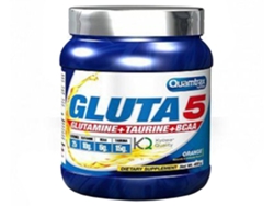Complemento Alimentar Quamtrax Nutrition Gluta 5 400 Gr Morango E Framboesa