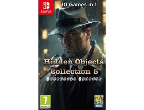 Colección de objetos ocultos 5 historias de Detective-Game-Switch