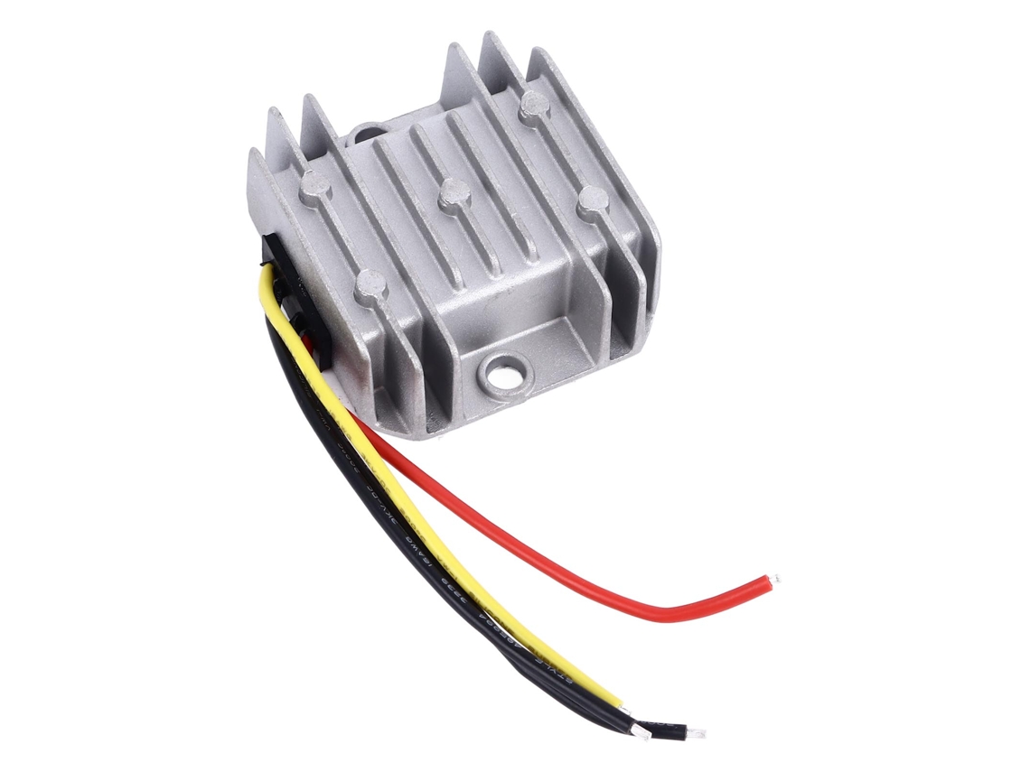2026as-conversor De Tensión Dc Buck 24v A 12v 10a Con Caja De Aluminio Estable Para Coche Transformador Reductor