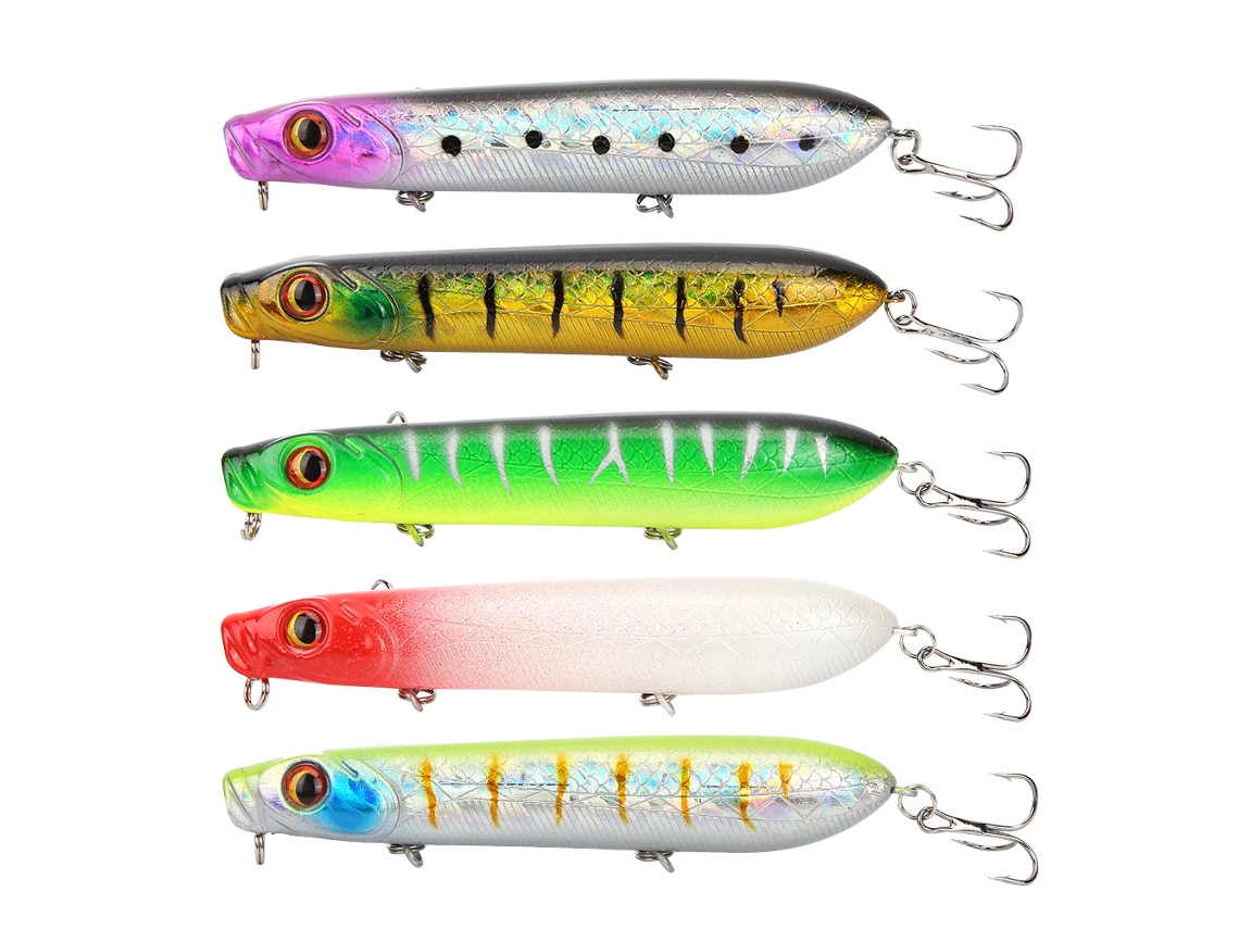 Señuelo De Superficie Lure Popper, Señuelo De Pez Biónico, Especial Para Channa Argus