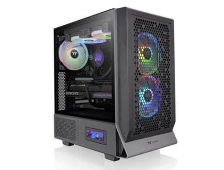 Caja THERMALTAKE (ATX,EATX,Micro ATX,Mini-ITX - Negro)