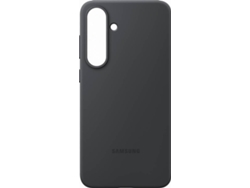 Funda SAMSUNG Galaxy S25 Plus Silicona (Negro)