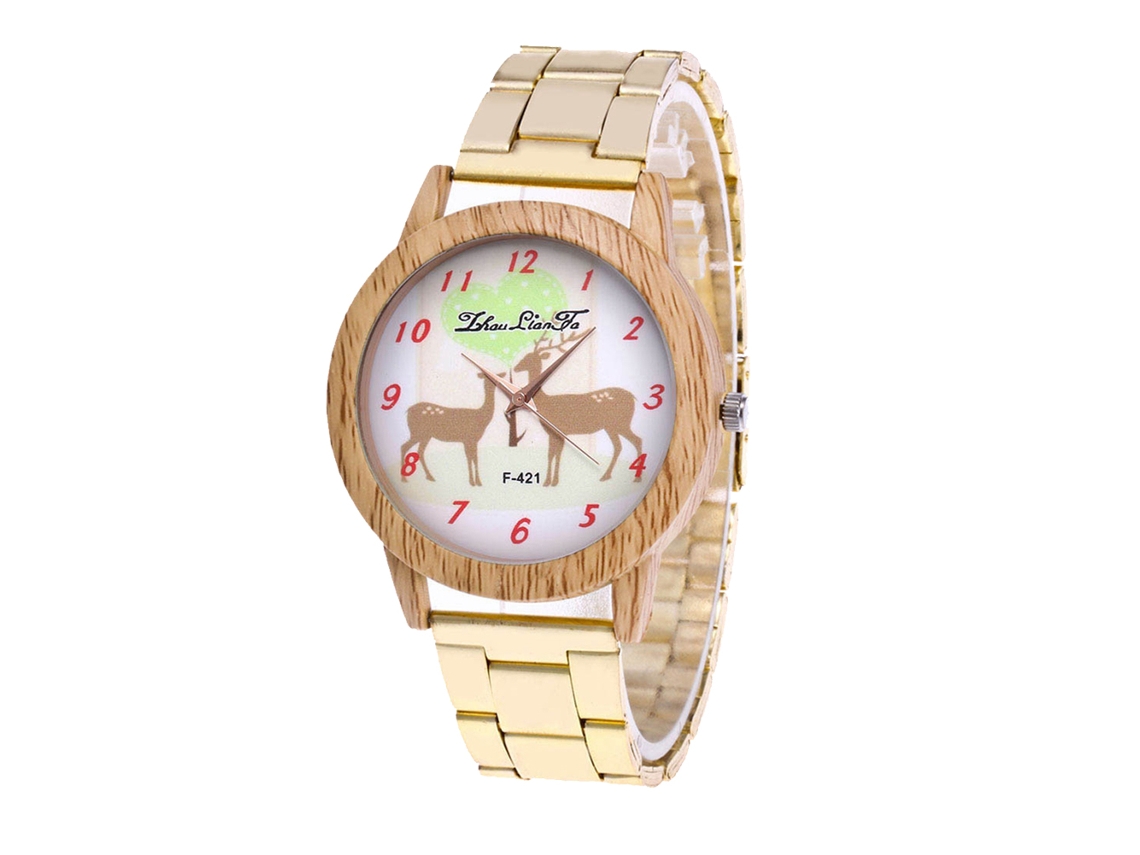 Reloj Casual Para Mujer Zhoulianfa Con Brazalete De Acero Y Movimiento De Cuarzo.