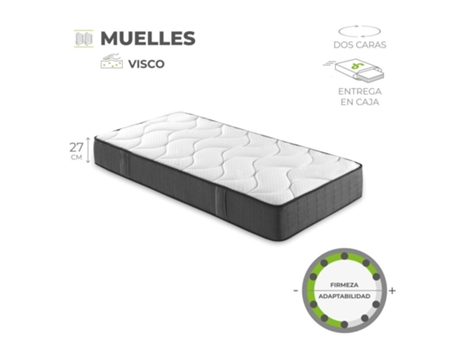 Colchón Spring Visco Premium, , , 90/135/150 Cm (Ancho), DUEHOME