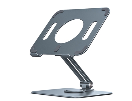 ELKUAIE Soporte giratorio para tableta Soporte portátil giratorio de 360 para tableta, escritorio, negocios, escritorio, soporte para tableta