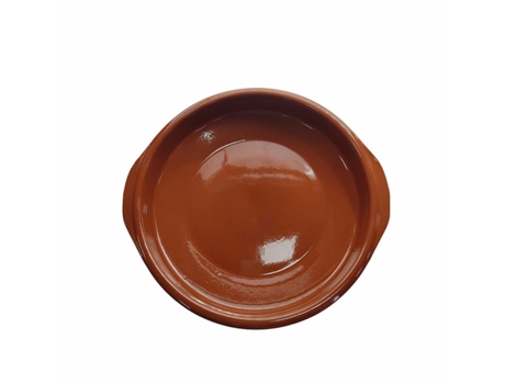 Cazuela Fackelmann Con asas Marrón Barro cocido (33,5 x 31 x 6 cm)