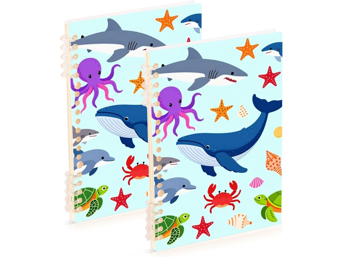 Besportble Juego De Polipropileno Y Romper Papel Rayado Para La Universidad 21,1 X 14,5 Cm