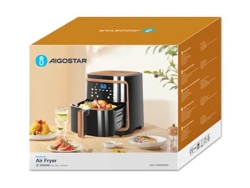 Freidora sin Aceite AIGOSTAR 205089 (7 kg - Negro)