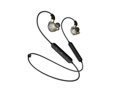 Auriculares Inalámbricos Bluetooth (negros), Diseño De Banda Para El Cuello, Con Micrófono, Intraaurales