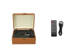 Reproductor de CD Bluetooth con entrada auxiliar y control remoto