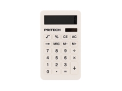 Calculadora digital blanca Pritech Pbp 359