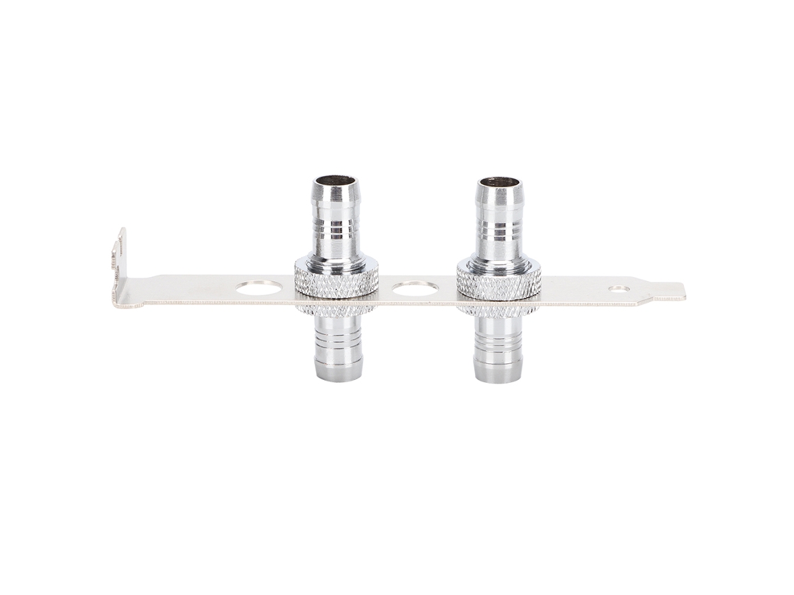 Conector De Agujero G1/4 Para Conexión Directa De Manguera En Sistema De Refrigeración Agua Del Computador Luz Dourada (11mm)