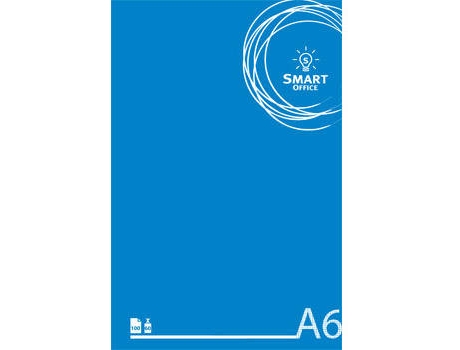Bloc de Notas SMART OFFICE A6 (Cuadriculado)