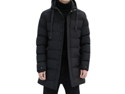 2026-abrigo Con Capucha Para Hombre Mystdiy Invierno Relleno Grueso Caliente Chaqueta