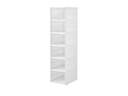 Zapatero Fulmo Blanco Plástico Duro 25,5 X 34,5 X 105 Cm