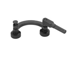Soporte Para Indicador De Cuadrante De Prueba Combinado, Semicircular De 8 Mm, Base De Soporte