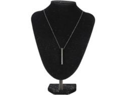 Collar de respiración consciente, acero reducido, reduce el estrés, collar portátil con silbato para la ansiedad para mujeres y hombres.