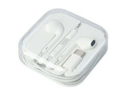 Auriculares con Micrófono Goms Blanco Tipo C