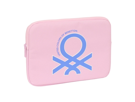 Funda para Portátil BENETTON Pink Rosa (31 x 23 x 2 cm)