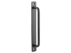 KOFIHETY Manija de puerta corrediza de aleación de aluminio, tirador liso para armarios, guardarropas, garajes, cobertizos y herrajes para muebles. Diseño ergo