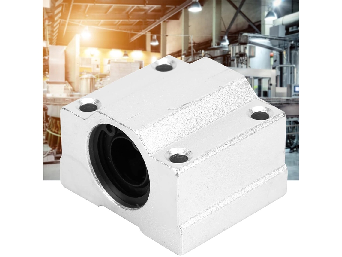 Bloque Deslizante De Cojinete Lineal Cerrado De Aleación De Aluminio Sc12uu Para Equipos Silenciosos.