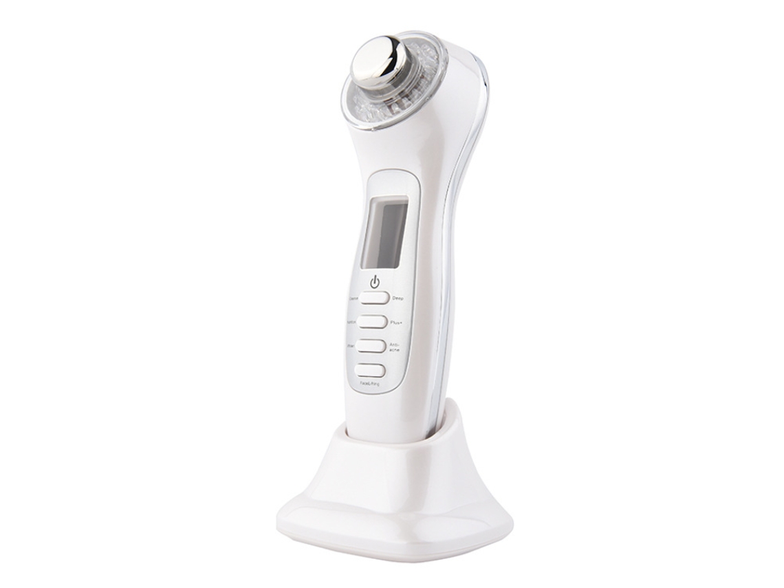 Dispositivo De Masaje Facial Para Limpieza Y Reafirmación. Tecnologías Galvánica Y De Microvibración. Rejuvenece, Limpia Y Blanquea.