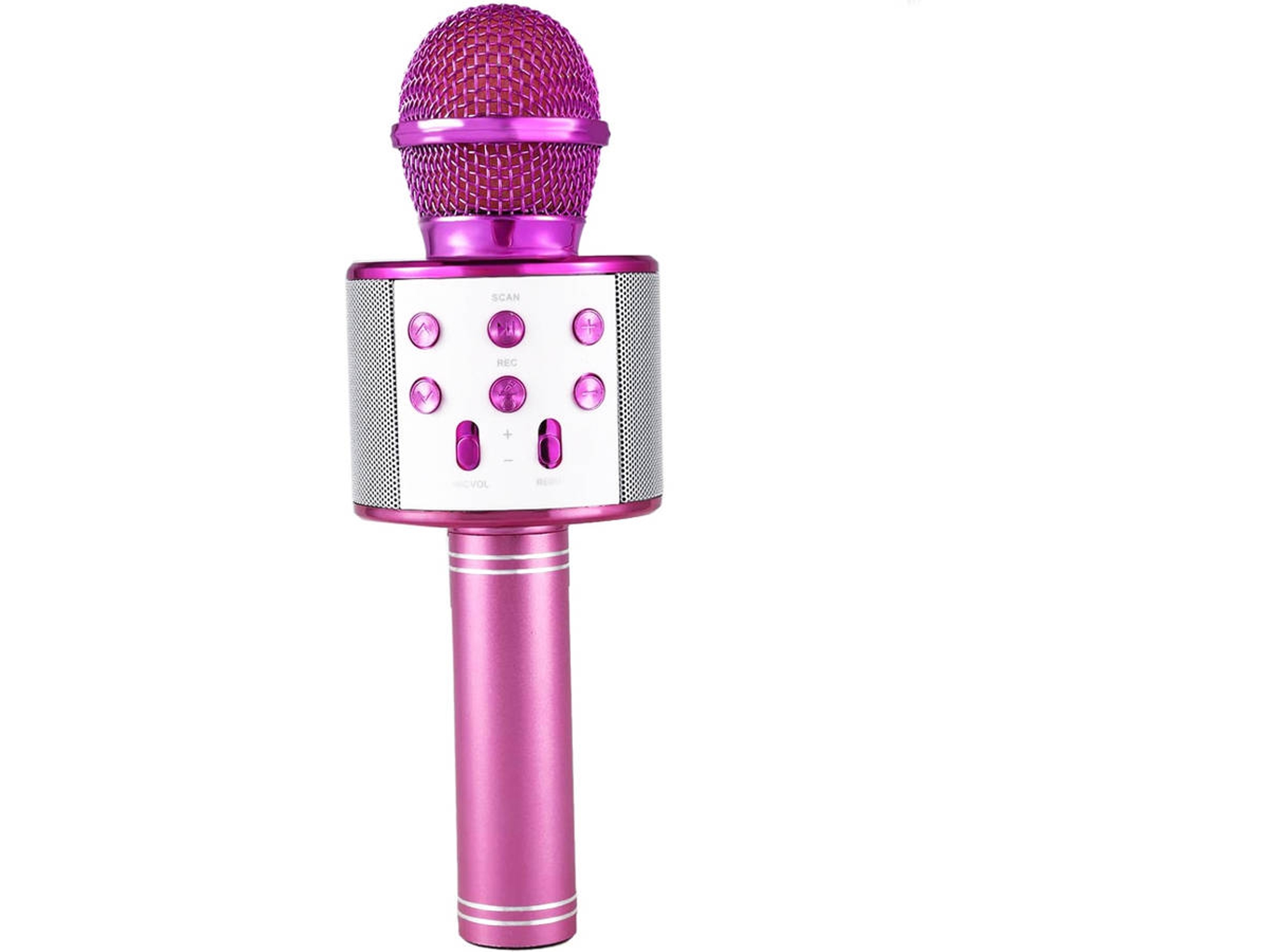Micrófono KLACK Inalámbrico (Rosa - Plástico)