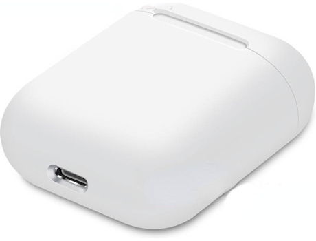 Funda Airpods GETEK CS02 Blanco