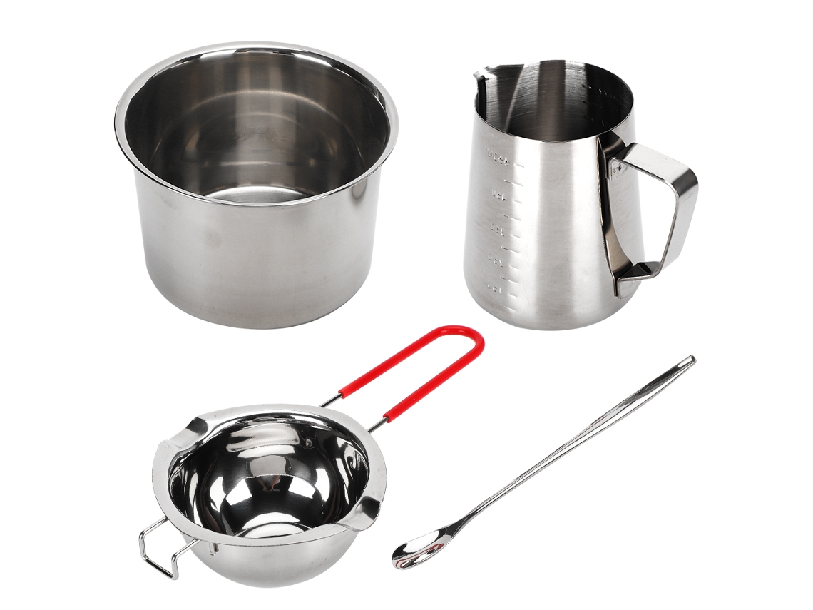 Kit Para Hacer Velas Caseras, Herramientas Para Manualidades Con Horno De Calentamiento Y Accesorios De Acero Inoxidable.