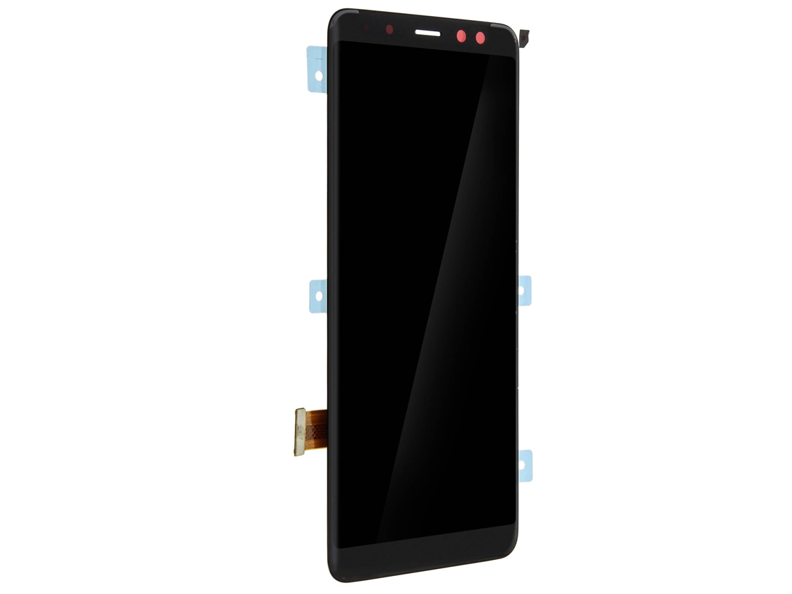 Pantalla LCD SAMSUNG Galaxy A8 pantalla de vidrio Kit original SAMSUNG – Negro