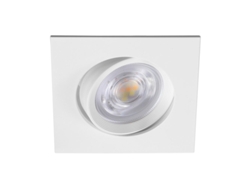 Construido -in LED 3N1 White Square 7W IP20 BRAYTRON