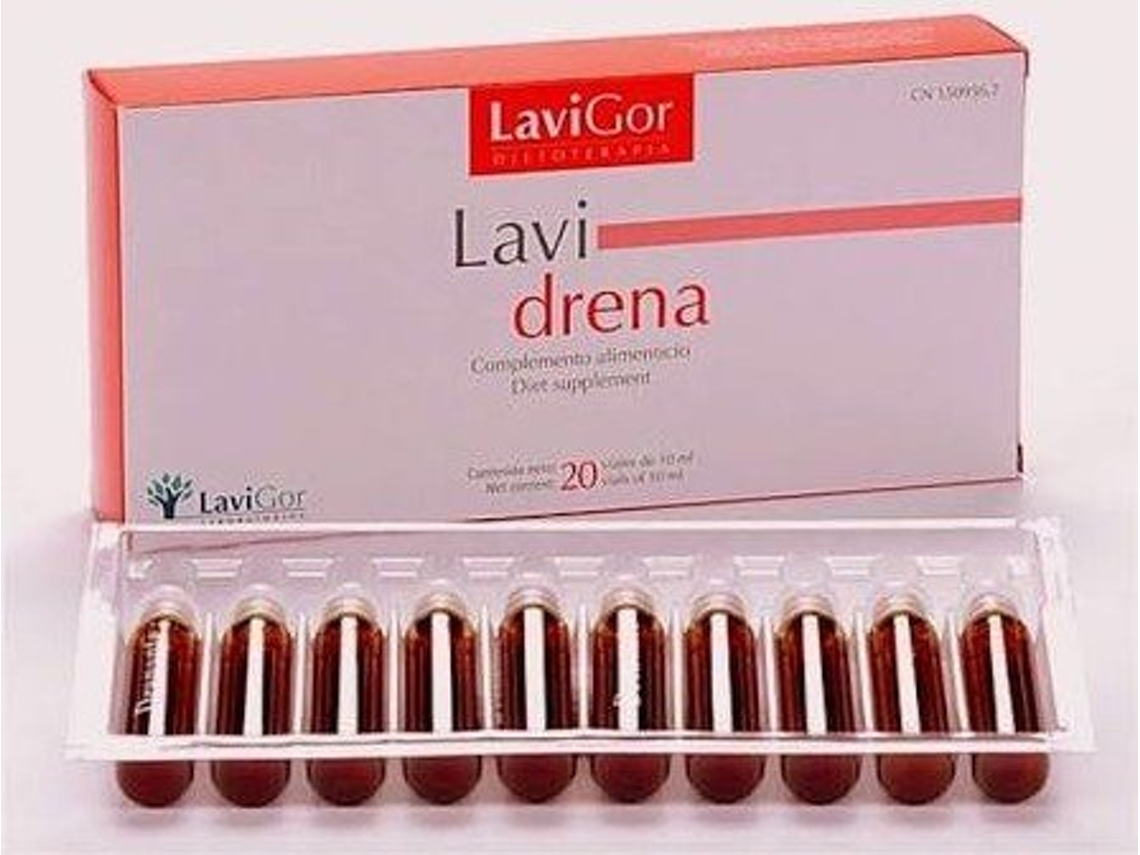 Complemento Alimentar LAVIGOR Lavi Drena 20 Viales X (10 ml)
